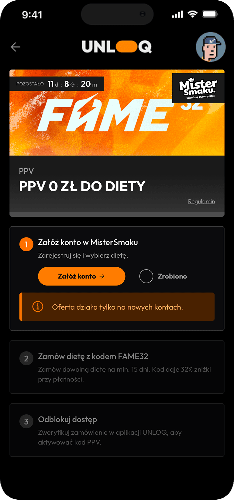 Trzy kroki. Kilka minut.